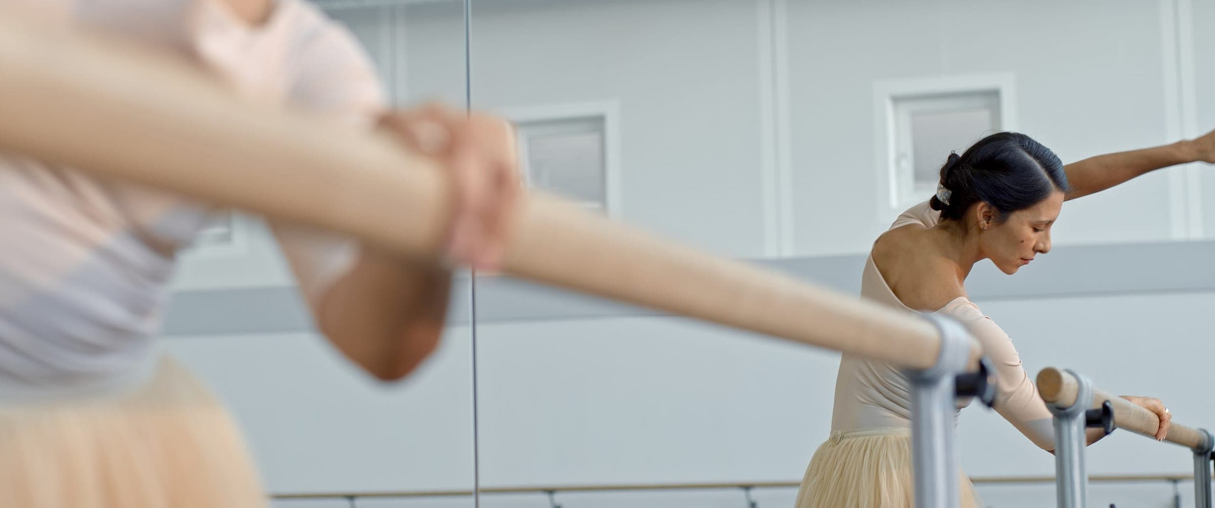 Elisa Carrillo Cabrera an der Ballettstange